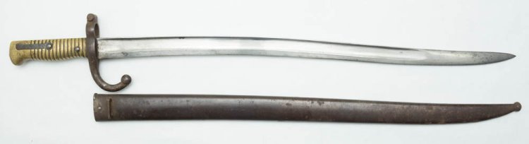 French used Egyptian pattern Remington bayonet w/s. - Click Image to Close