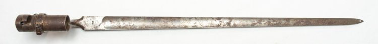 US M1835/42 socket bayonet n/s. - Click Image to Close