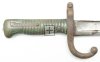 French Defense Nationale Chassepot bayonet w/s.