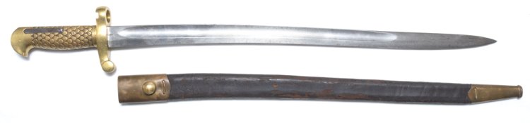 US 1873 Winchester Saber bayonet w/s. - Click Image to Close