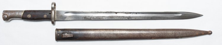 Yugoslav 1924/30 Mauser bayonet w/s. - Click Image to Close