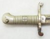 1860 US brass handled sword bayonet n/s.