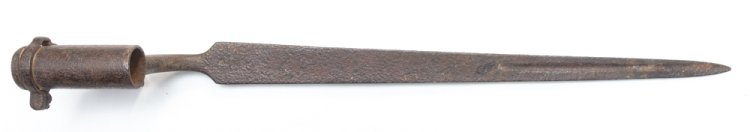 French M1771 Infantry musket bayonet n/s. - Click Image to Close